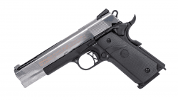 Cybergun Colt 1911 Ported GBB 6mm - Silver/Svart