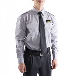Safety-Sec Väktare Uniformsskjorta - Lång Ärm