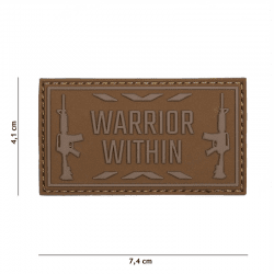 101 INC PVC Patch - Warrior Within