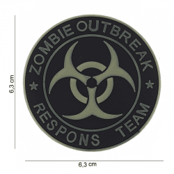 101 INC PVC Patch - Zombie Outbreak Respons Team
