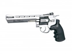 ASG Dan Wesson Revolver 6" Silver 4,5mm Diaboler