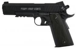 Cybergun Colt 1911 Rail NBB Svart CO2 6mm