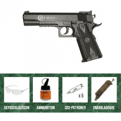Cybergun Colt 1911 Match 6mm CO2 NBB Startpaket