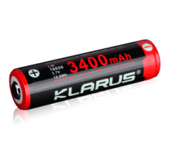 Klarus 18650BAT-34 Laddningsbart 18650 Batteri 
