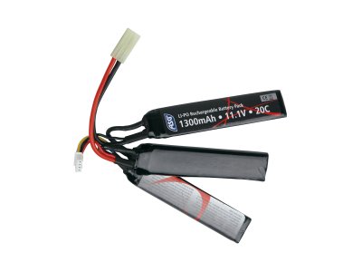 ASG LiPO Batteri 11,1V 1300mAh 3 Sticks