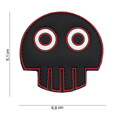 101 INC PVC Patch - Big Eye Skull