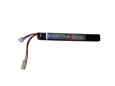 ASG LiPO Batteri 11,1V 1500mAh Single Stick Type