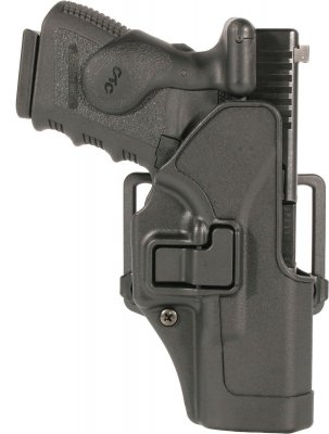 Blackhawk CQC Carbon Fiber Holster Glock 26/27/33 Left