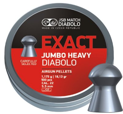 JSB Exact Jumbo Heavy 5,52mm 1,175g - 500st