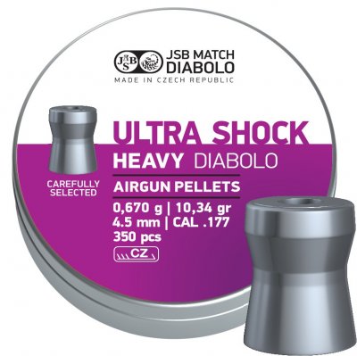 JSB Heavy Ultra Shock 4,52mm 0,670g - 350st