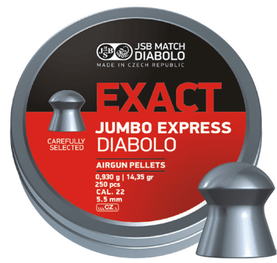 JSB Exact Jumbo Express 5,52mm 0,930g - 250st
