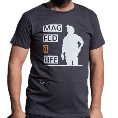 Mag Fed 4 Life T-Shirt by Warheads Paintball