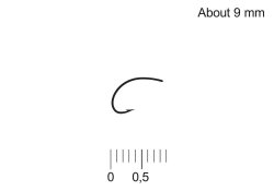 J:son Flugbindningskrok Ultimate 2X Heavy Grub #18