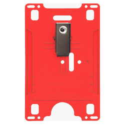 CardKeep Korthållare Original med Metallclip - Röd