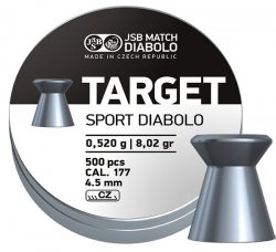 JSB Target Sport 4,50mm - 0,520g 500st