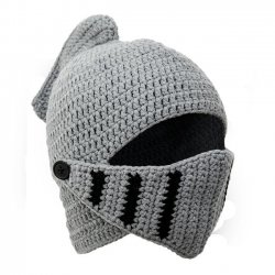 Knitted Knight Hat