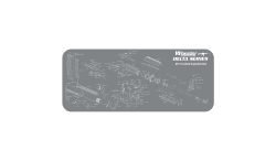 Wheeler Vapenvårdsmatta AR-15 123x50cm