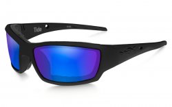 WileyX TIDE Polarized Blue Mirror Matte Black Frame