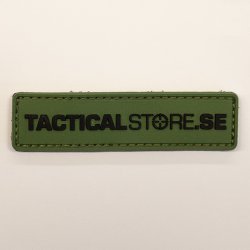 Tacticalstore PVC Patch 8x2cm - Grön/Svart