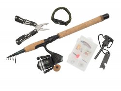 Abu Garcia Diplomat Wilderness Survival Tele Combo 213cm 2-10g