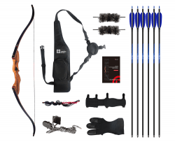 Sanlida Recurve Bow Eagle X9 Take Down 58"- 25lbs RH