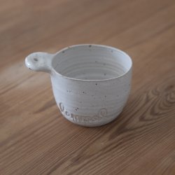 Lemmel kaffe Keramikkåsa "Betula" Vit 