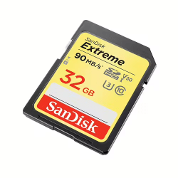 SanDisk Extreme 32GB SDHC Ultra Class 10 Minneskort
