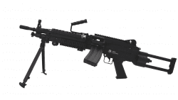 Cybergun FN M249 Para (N) ETU AEG - Svart