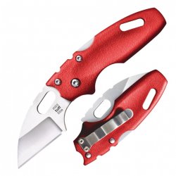 Cold Steel Mini Tuff Lite - Plain Edge Röd