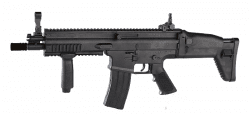 Cybergun FN SCAR-L Fjäder 6mm - Svart
