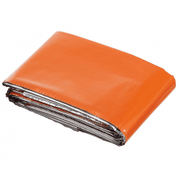 MFH Räddningsfilt Orange/Silver
