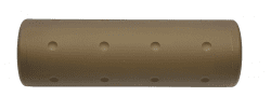 JJ Airsoft Pipförlängare Medium Ytterpipa 14mm CW/CCW - Tan