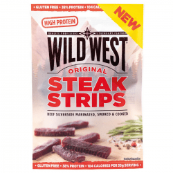 Wild West Steak Strips - Original 60g
