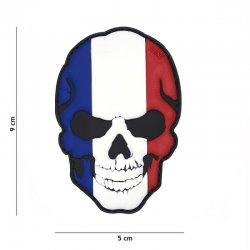 101 INC PVC Patch - Skull France