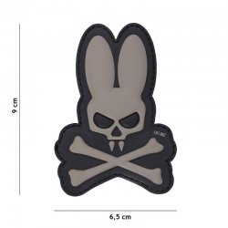 101 INC PVC Patch - Skull Bunny