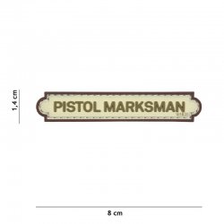 101 INC PVC Patch - Pistol Marksman