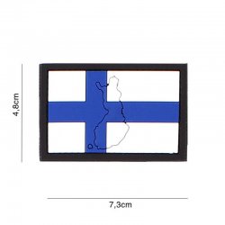 101 INC PVC Patch - Flagga Finland 2.0