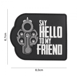 101 INC PVC Patch - Say Hello To My Friend