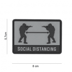 101 INC PVC Patch - Social distance