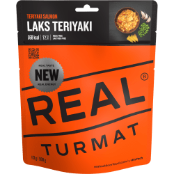 REAL Turmat Teriyaki Lax 130g