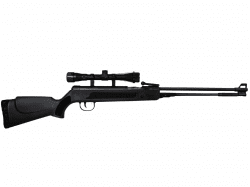 Swiss Arms Crow 5,5mm 10J med 4x32 Optik - Svart