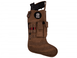 Swiss Arms Christmas Stocking - Coyote