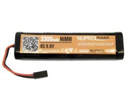 Nuprol Power 3300mah 9.6v NiMH Large Type