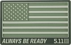 5.11 Tactical USA Patch - Ranger Green