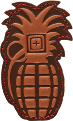 5.11 Tactical Pineapple Grenade Leather Patch