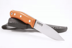 Casström No.10 Swedish Forest Knife - Orange G10 Rostfritt
