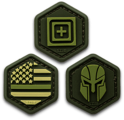 5.11 Tactical Thin Green Line Hex Patch