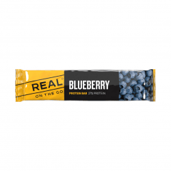 REAL On the Go Proteinbar - Blåbär 40g