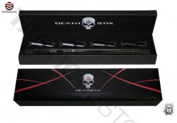 Deathstix Pipkit Stealth Black to carbon fade 14" A5