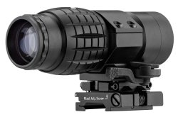 Lancer Tactical 1-3X Magnifier with Flip-Side Mount Demo